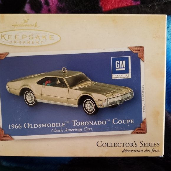 NEW IN BOX 2004 Hallmark Keepsake Ornament of | Mercari New  Hallmark 1966 Oldsmobile Tornado Coupe   vintage 2004